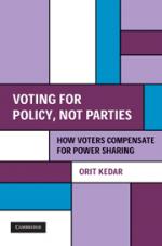 Voting for Policy, Not Parties: How Voters Compensate for Power Sharing Voting for Policy, Not Parties: How Voters Compensate for Power Sharing