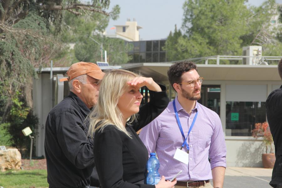 Tour of the Edmond J. Safra Campus, Givat Ram with Prof. Jeff Camhi