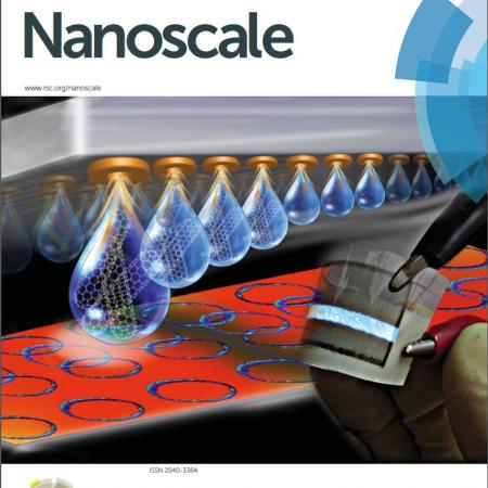 Journal cover in Nanoscale