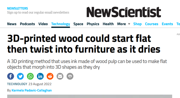 Wood warping project went viral