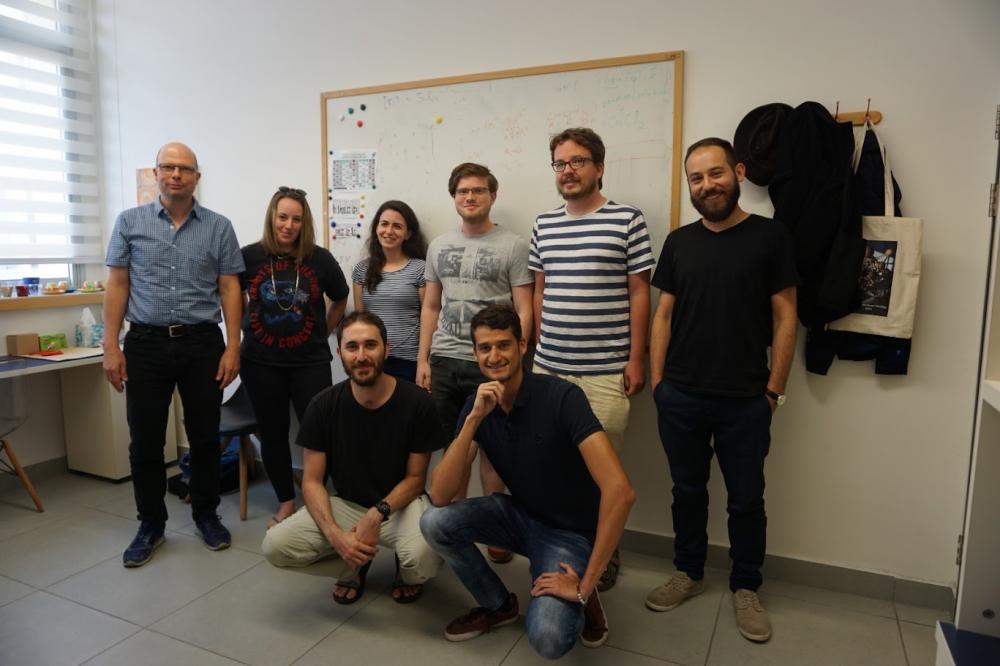group photo in the office