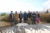 Both research groups with the view of Jerusalem